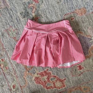 Addison Bay pink Gingham Skirt